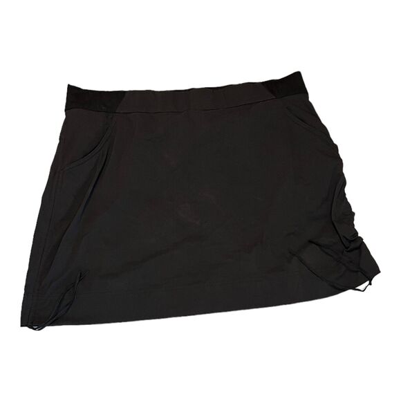Columbia Pants - Columbia Anytime Casual Skort Women’s Black Omni Shield Cinch Side’s Size XL